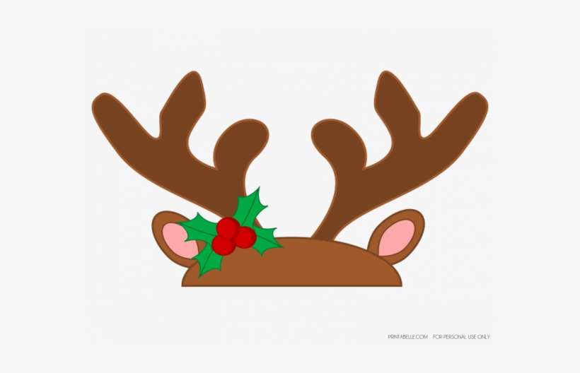 Premium Vector | Reindeer antlers with christmas balls and bells - Clip ...