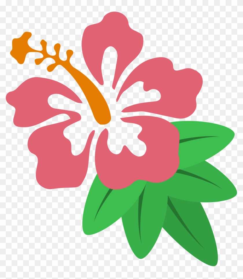 Vibrant Hibiscus Flower Illustration - Free PNG Download