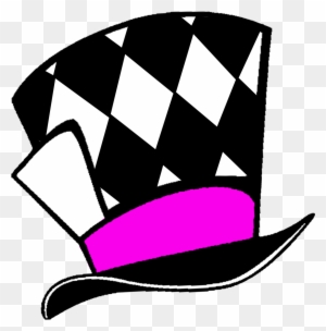 Harlequin Top Hat Illustration - Classic Circus & Costume Design Element
