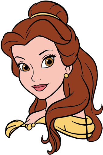 Belle Disney Princess Character Image - Official Illustration