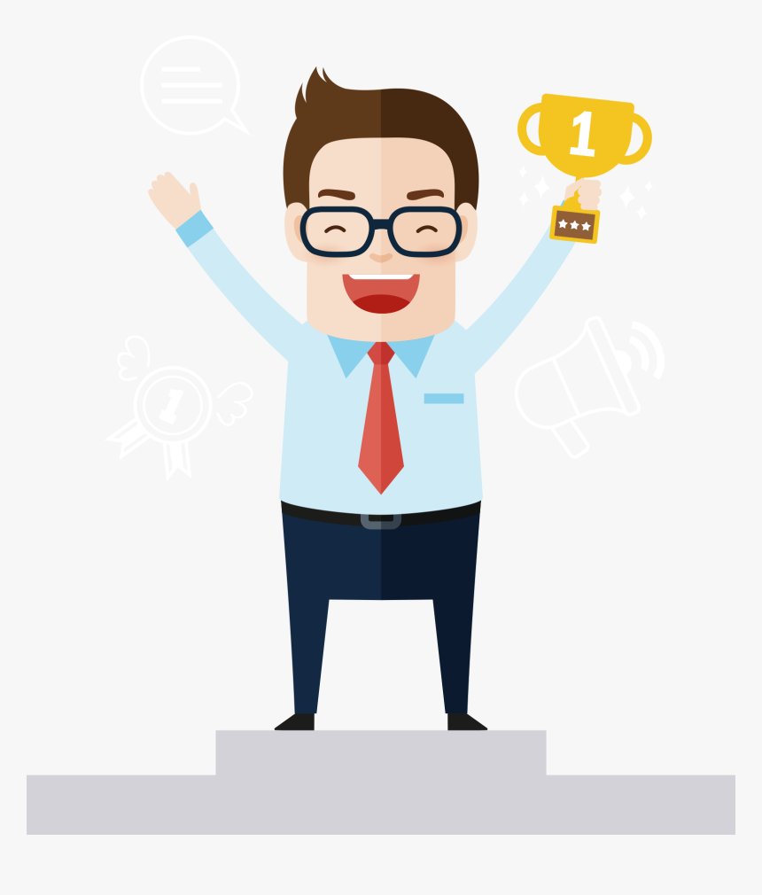 Celebrate Business Success - Award-Winning Achievement Visual