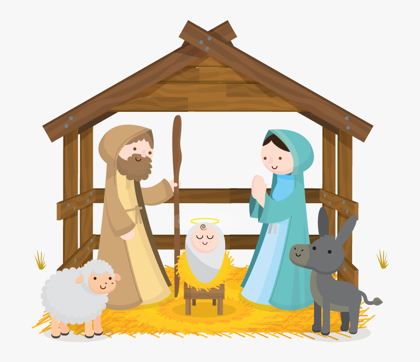 cute nativity clip art