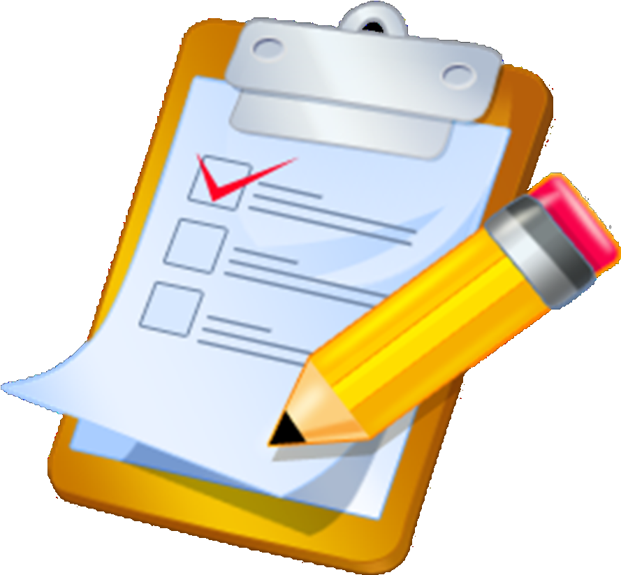 test papers clipart