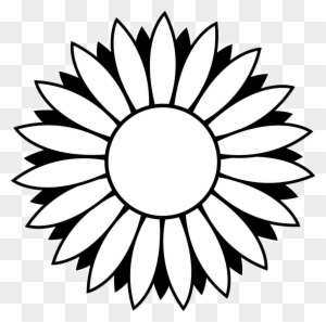 Black Sunflower White Stock Illustrations – 8,019 Black Sunflower 