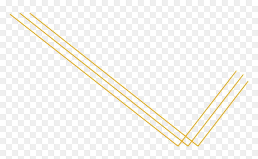 Golden double-line checkmark icon on transparent background, symbolizing approval or completion.