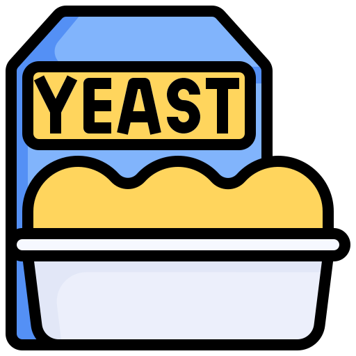 Yeast Icon, Vector Line Illustration Royalty Free SVG, Cliparts - Clip ...