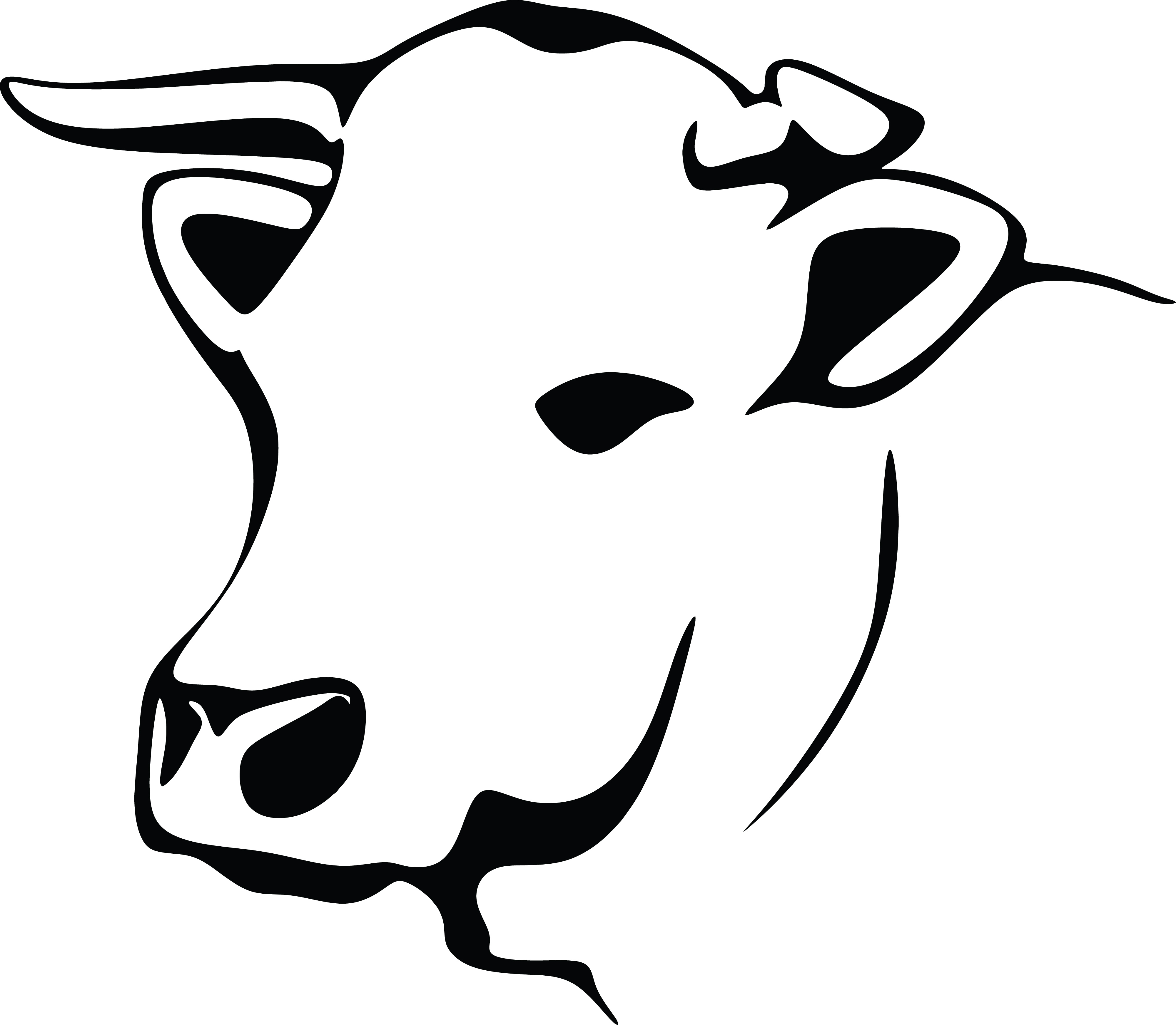 Black Cow PNG, Vector, PSD, and Clipart With Transparent - Clip Art Library