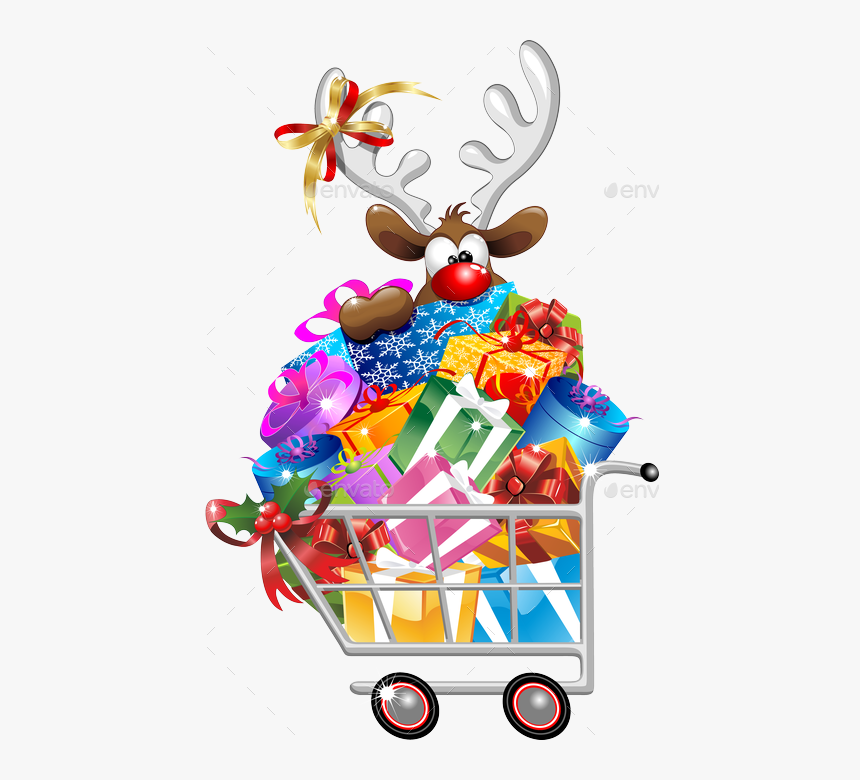 Christmas shopping | Christmas shoppers, Christmas shopping - Clip Art ...