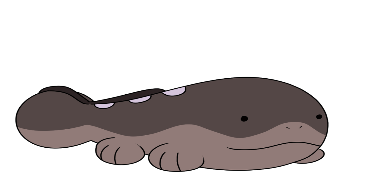 Cute Cartoon Amphibian Illustration - Free Download & Usage