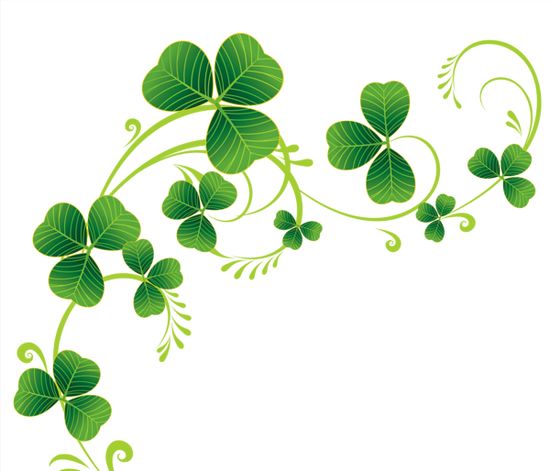 Shamrocks St Patricks Day Clipart – Erin Bradley/Ink Obsession Designs