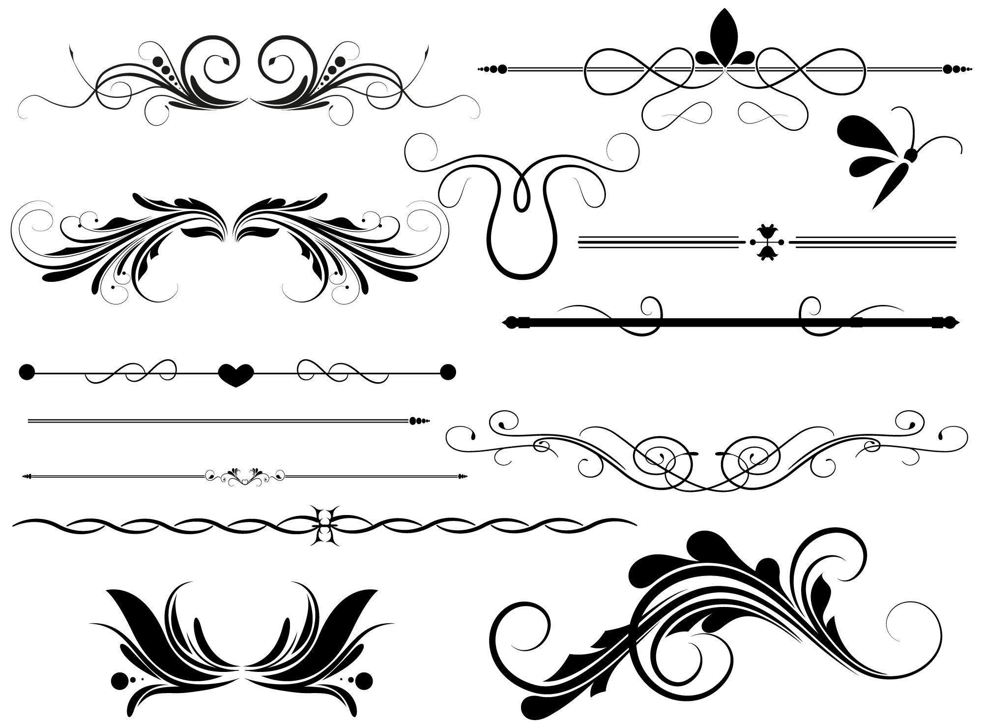decorative shapes clip art