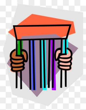 Two hands gripping a protest sign with colorful vertical bars, symbolizing resistance or advocacy.