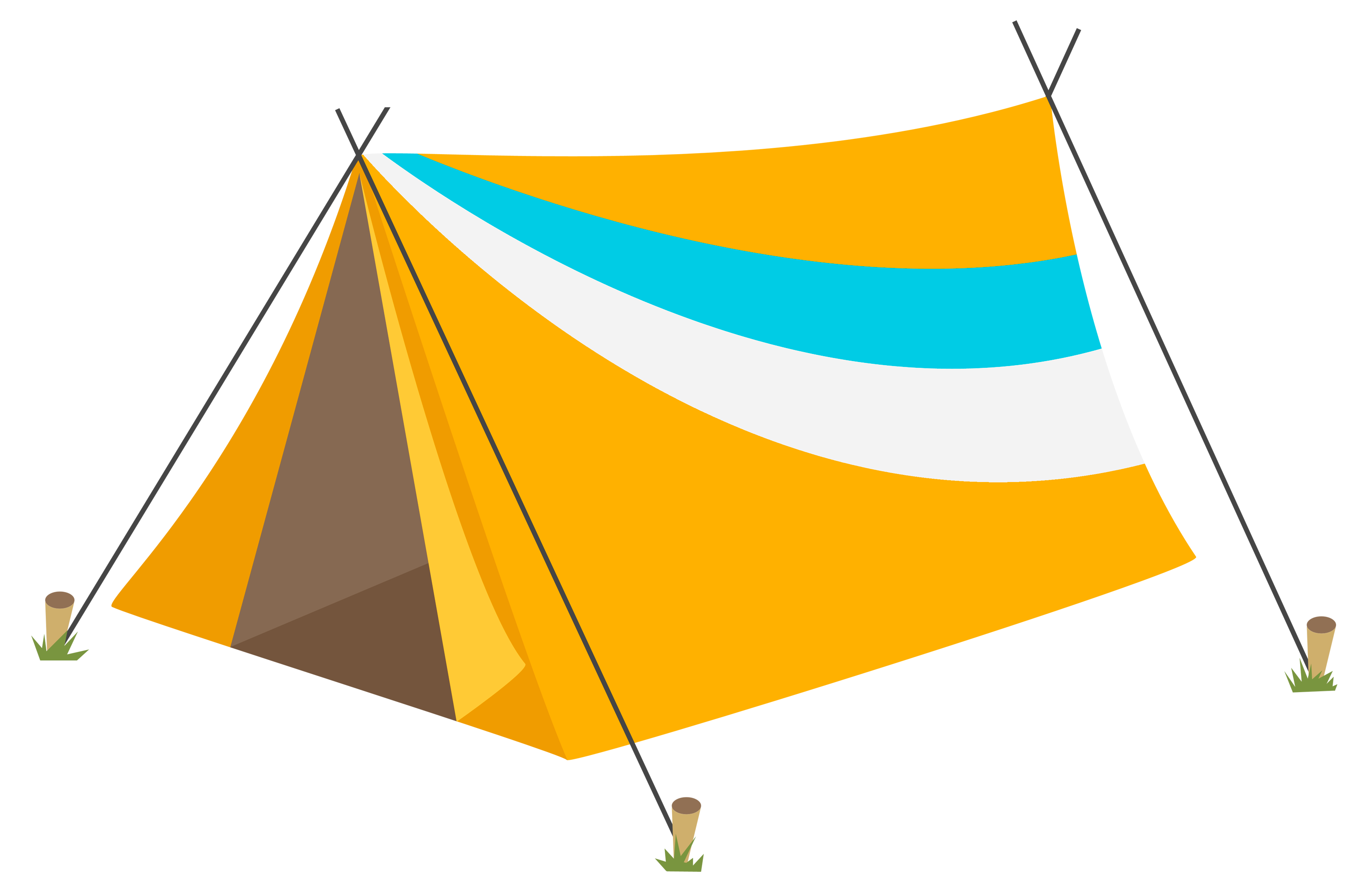 camp tents - Clip Art Library
