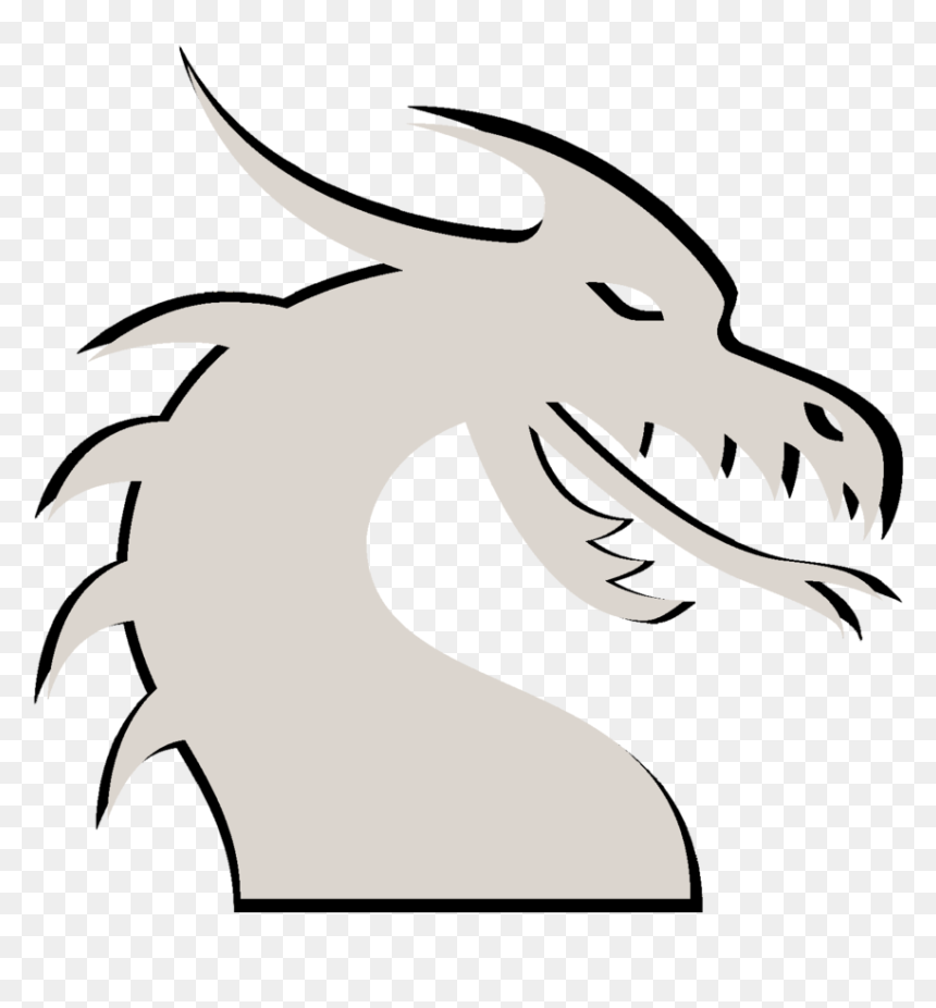 Silver Dragons - Clip Art Library