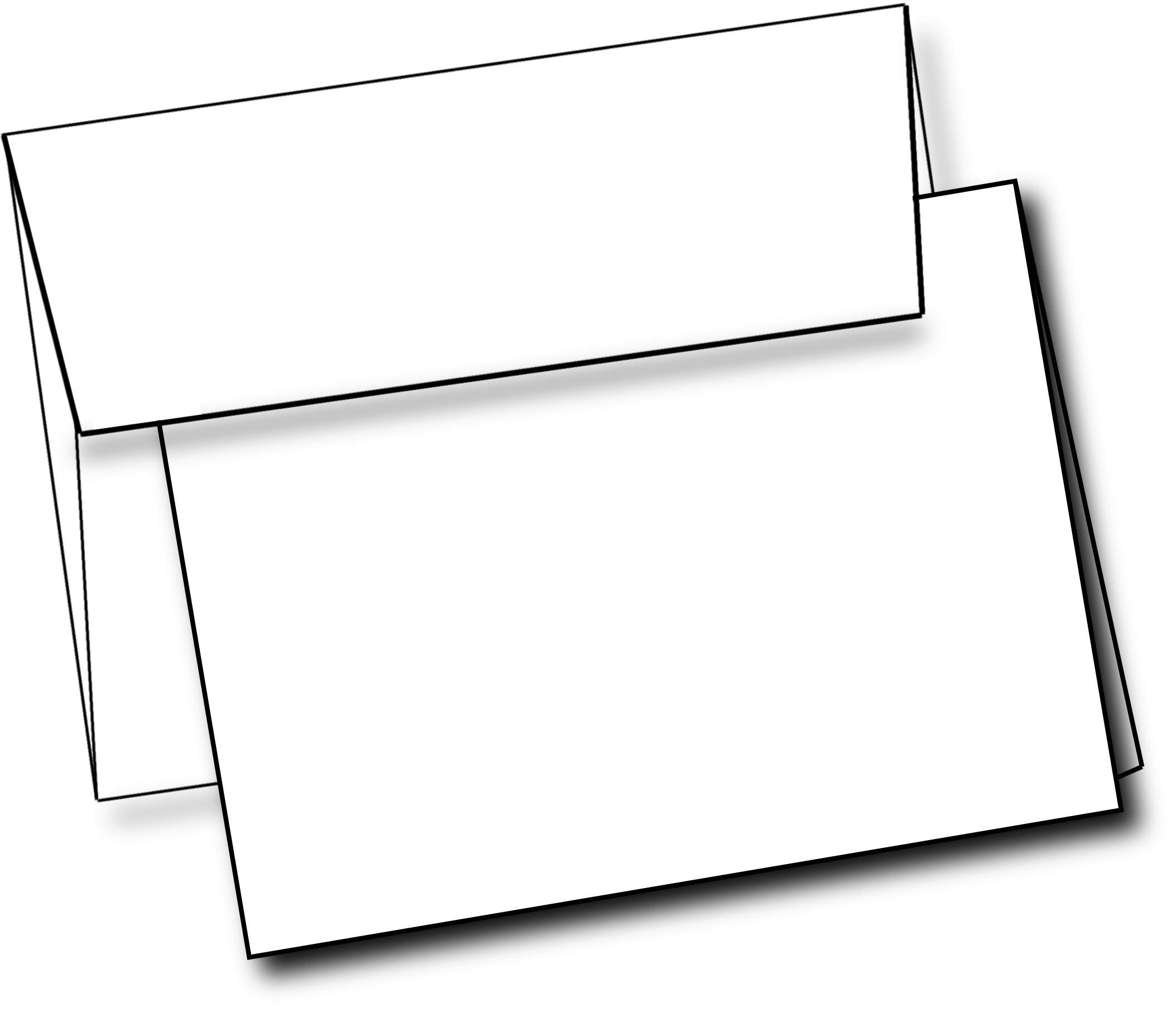 Blank notecards clip art library