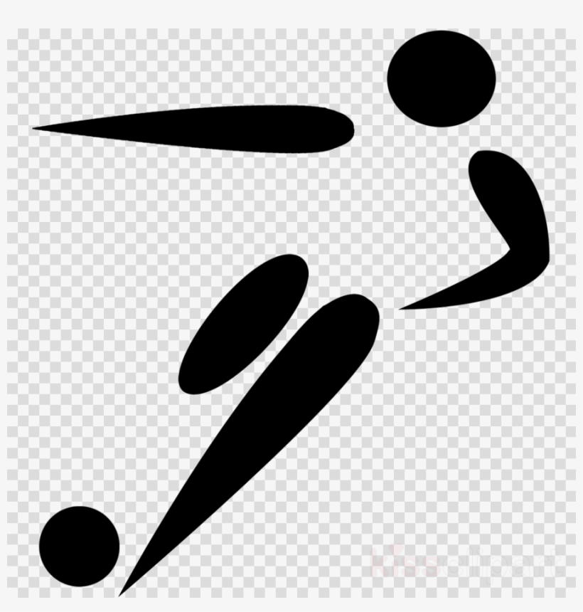 Soccer Player Kicking Ball - Free Vector Clipart for Sports Design