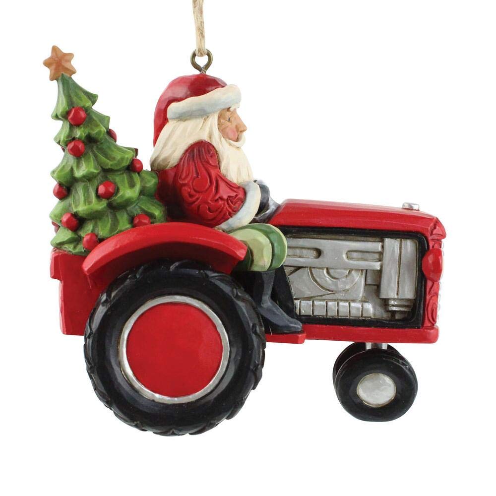 santa tractors - Clip Art Library