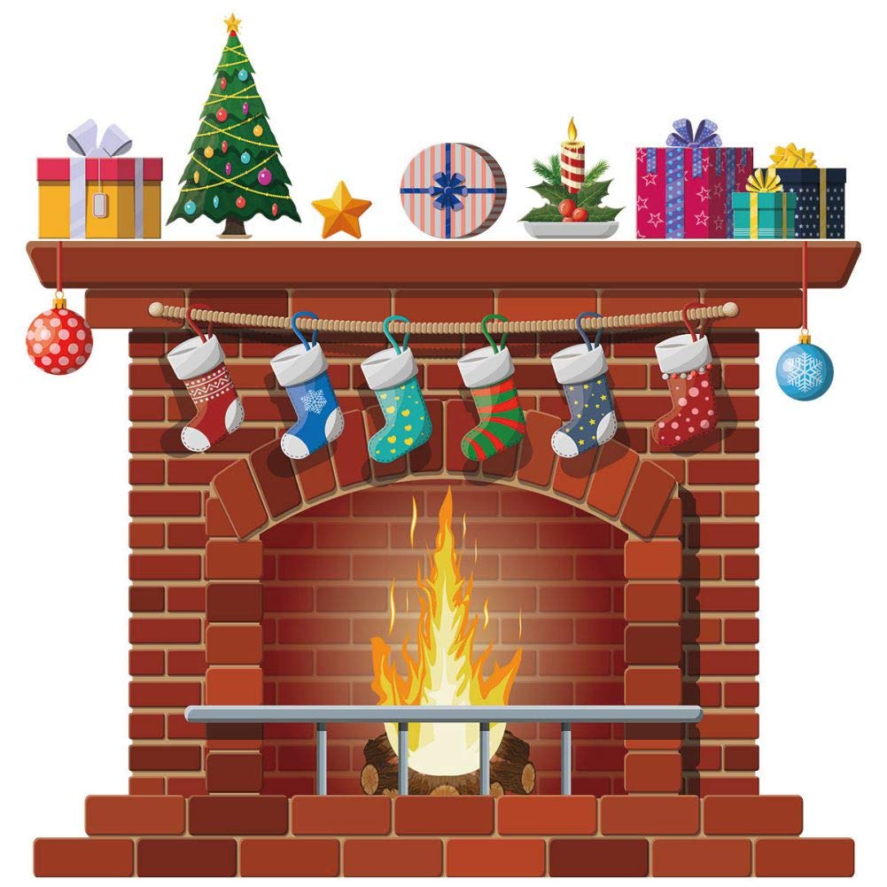 Fireplace Mantel Png - Christmas-fireplace-mantel Fireplace - Clip Art 