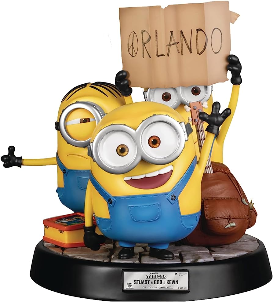 Minions Stuart, Bob & Kevin Limited Edition Figurine - Orlando Theme