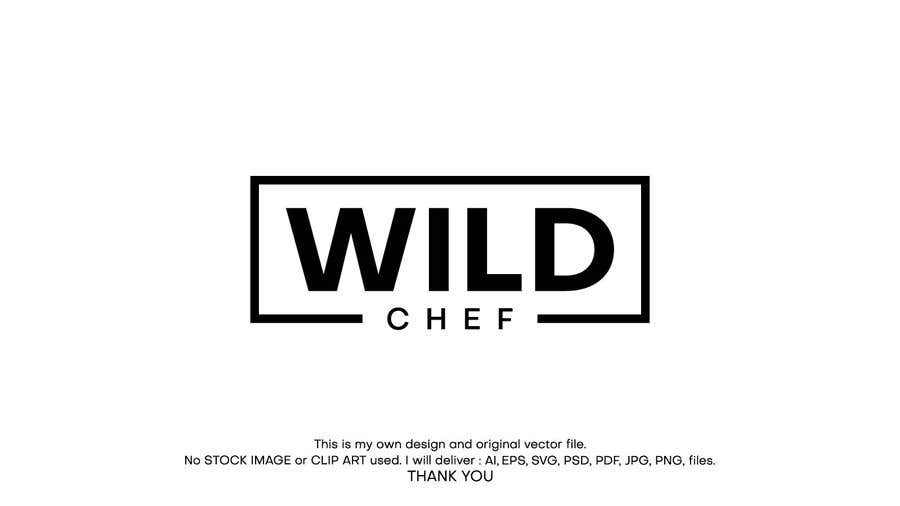 Wild Chef logo - bold black text "WILD" above "CHEF", enclosed in a minimalist rectangular frame on white background.