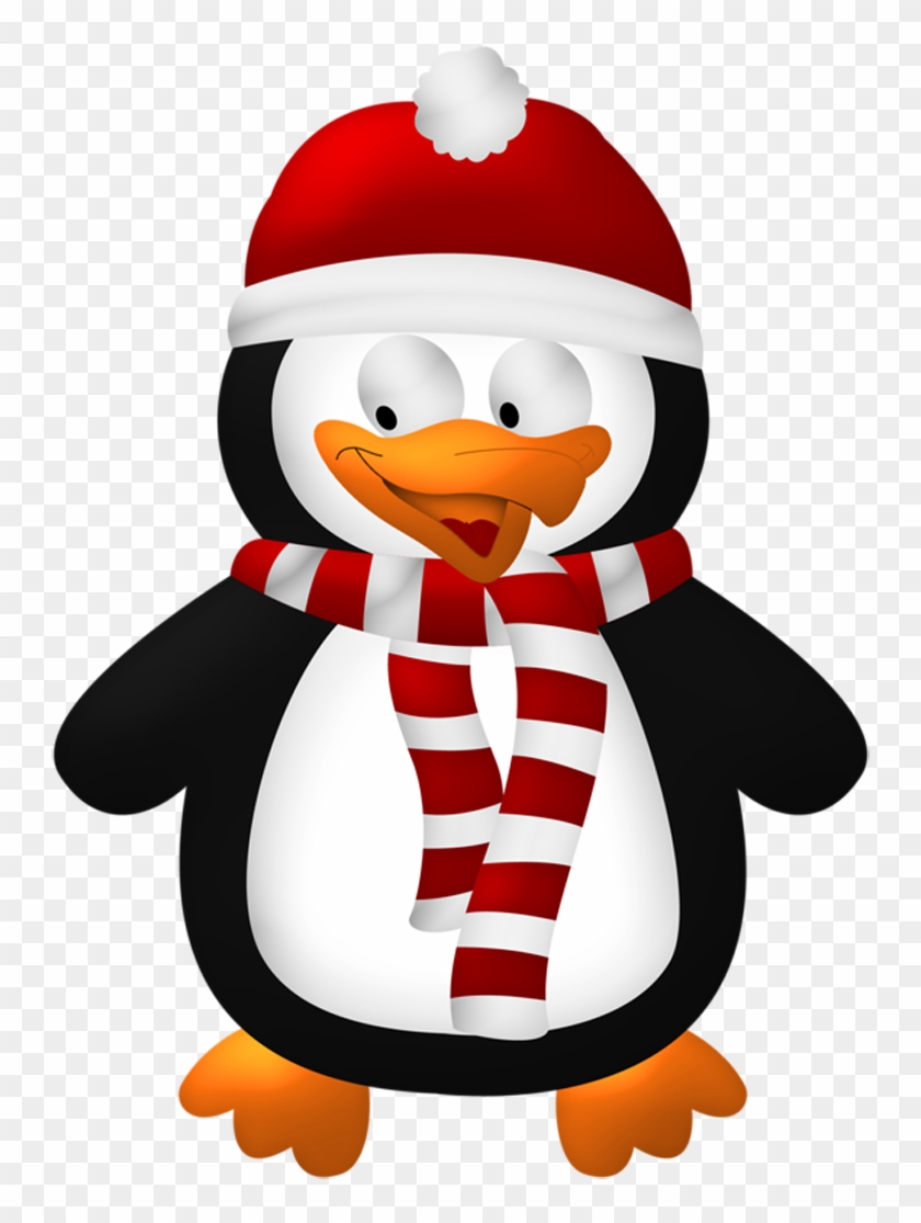 Premium Vector | Christmas cartoons clip art. christmas penguin - Clip ...