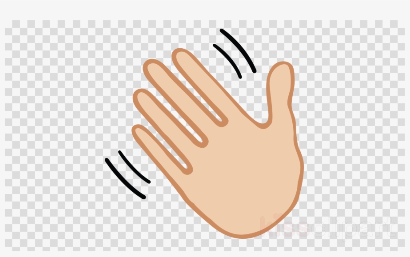Illustration of an open hand with black vibration lines on both sides, indicating motion or shaking.