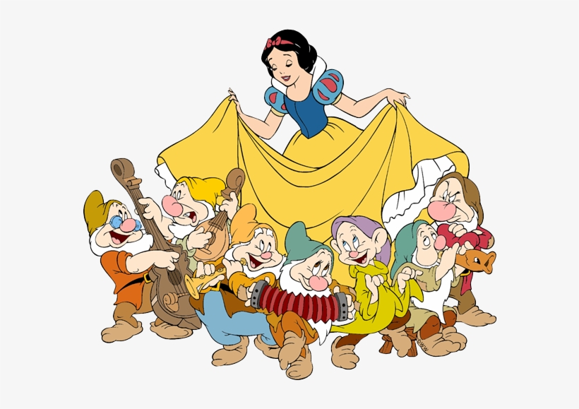 Snow White And The Seven Dwarfs Clipart Quality Disney Clipart Clip Art Library 