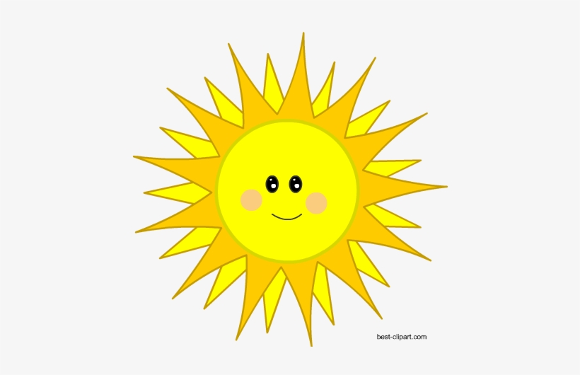 Hot Sun Clip Art Library