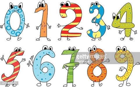 funny numbers - Clip Art Library