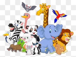 group of animals clip art
