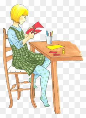 Creative Craft Time for Kids - Paper Folding Activity Illustration