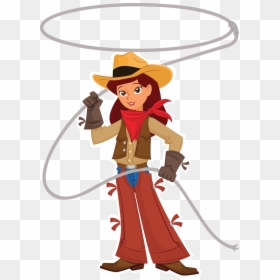 girl cowboys - Clip Art Library