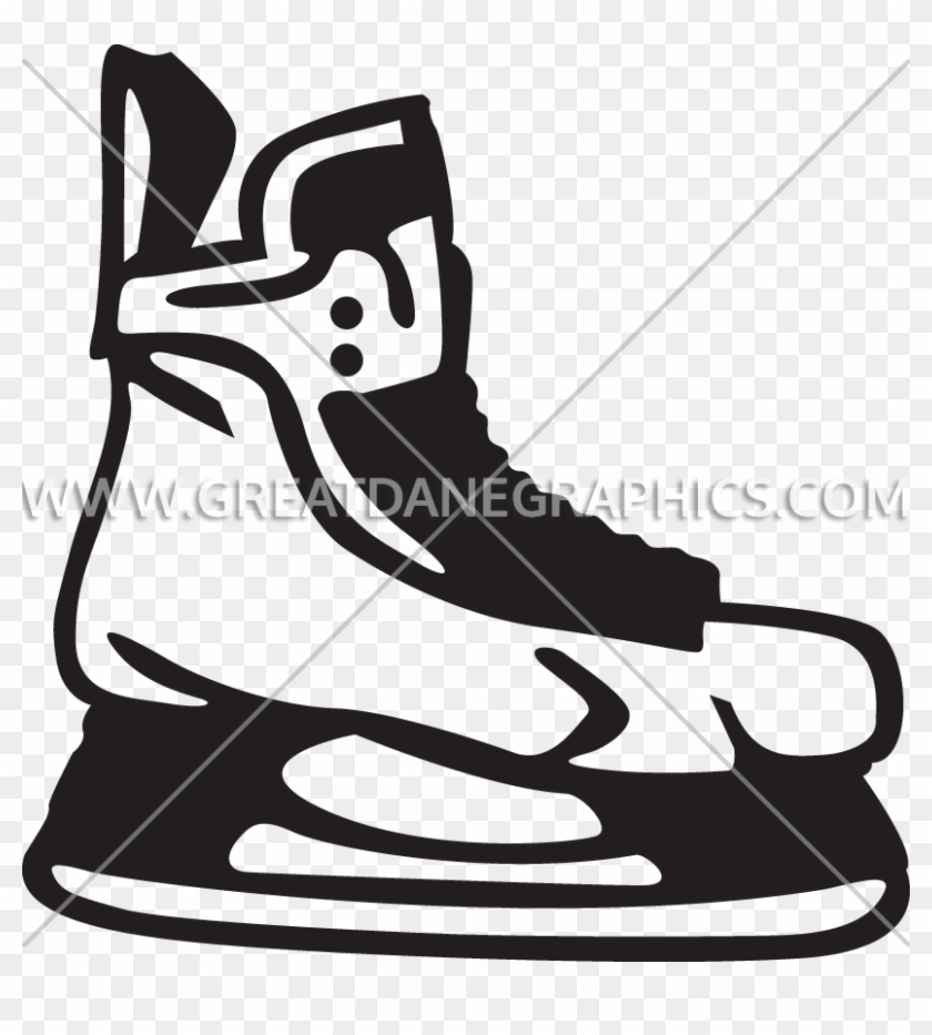 Hockey Skate Icon - Free Vector Graphic for Sports & Ice Hockey Content