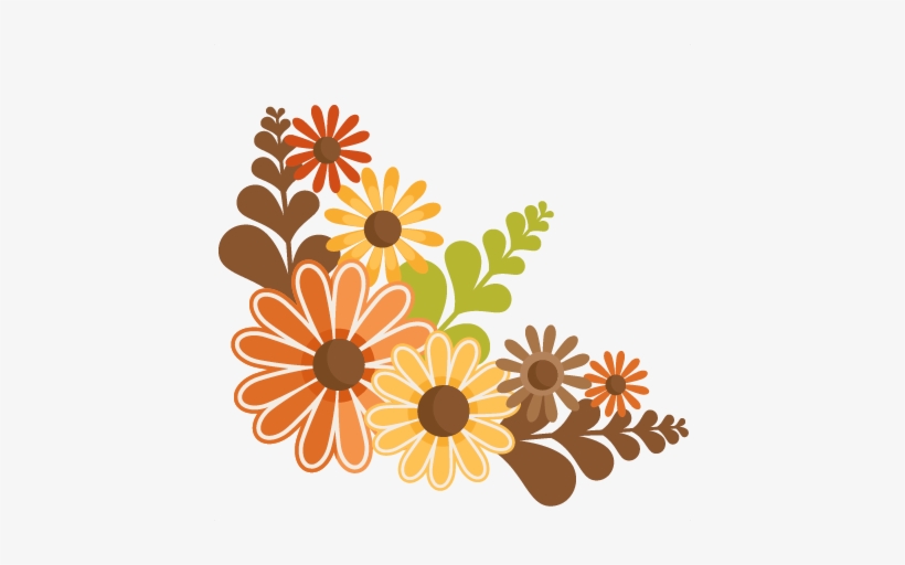Autumn Floral Clipart - Free Vector Illustration for Design Projects