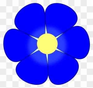 Blue Flower Clipart - Free PNG Download for Design Projects