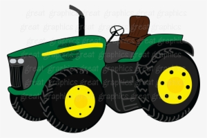 John Deere Clip Art: Transportation Tractor Agriculture Clip Art - Clip ...