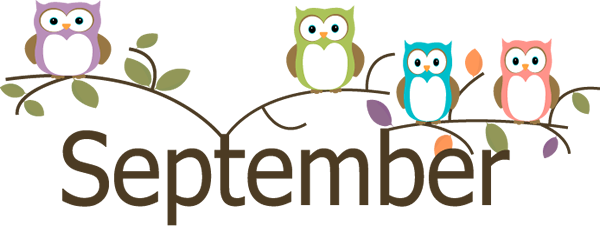 September Owls Illustration - Seasonal Decor & Calendar Design