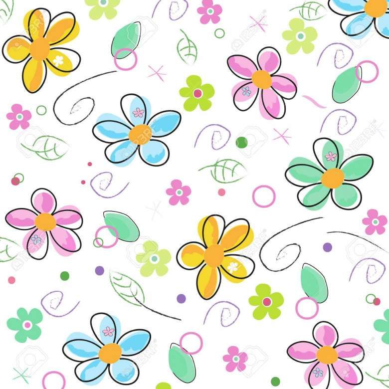 download flower pattern illustration clip art