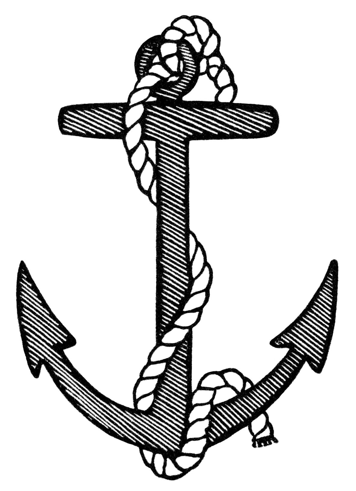 anchors - Clip Art Library