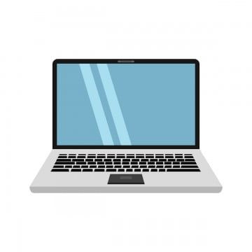 Modern Laptop Illustration for Tech Websites and Digital Content