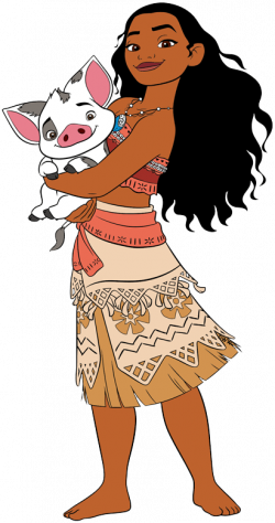 Moana and Pua - Disney’s Brave Ocean Explorer and Her Loyal Pig