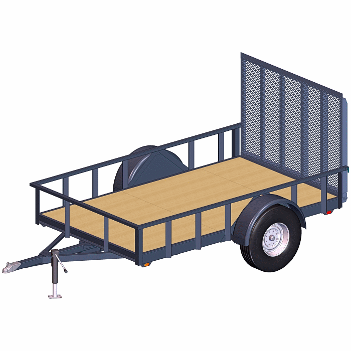 aluminum trailers - Clip Art Library