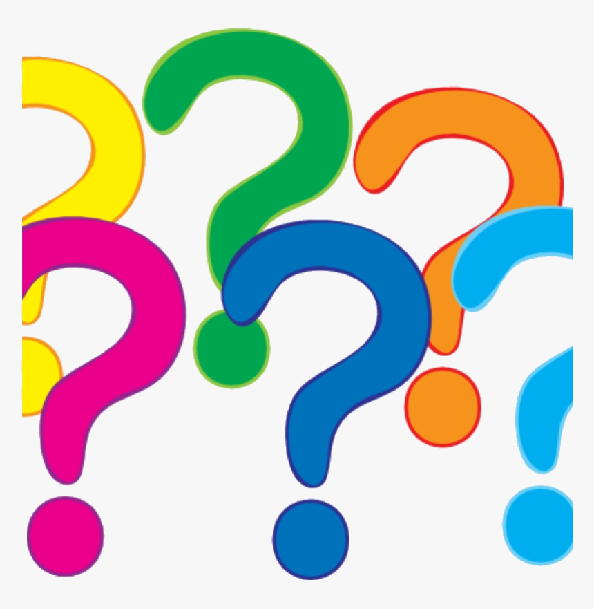 Colorful Question Marks Illustration - Symbol of Curiosity & Inquiry