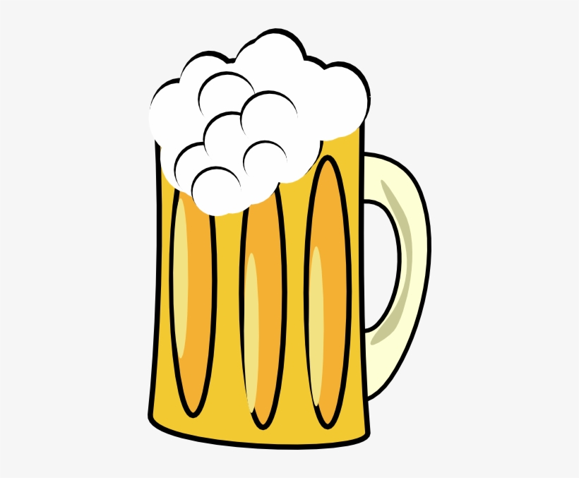 Fresh Beer Mug Illustration - Free Clipart for Beverage & Pub Themes