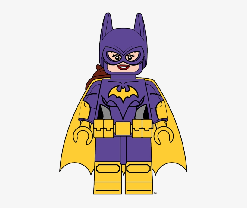 LEGO Batgirl Minifigure - Official DC Super Heroes Design