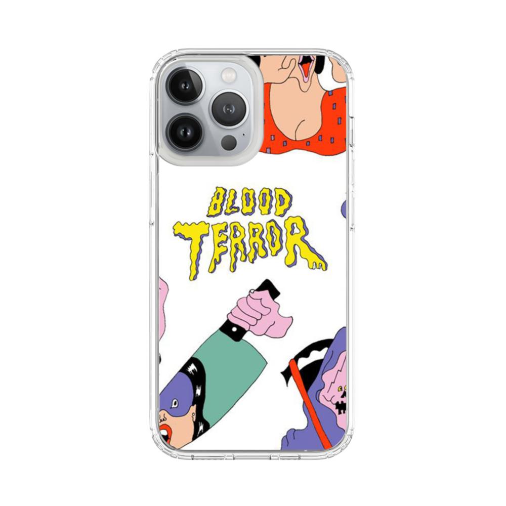 Blood Terror Horror-Themed iPhone Case - Bold & Edgy Design