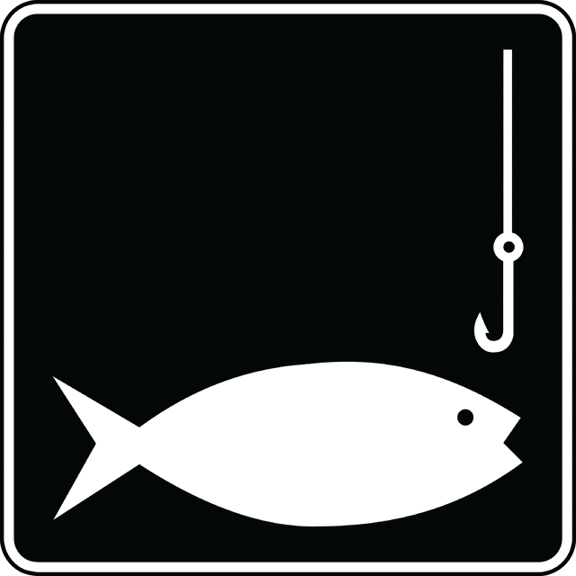 Fishing Transparent Image - Bass Fishing Clipart Black And White