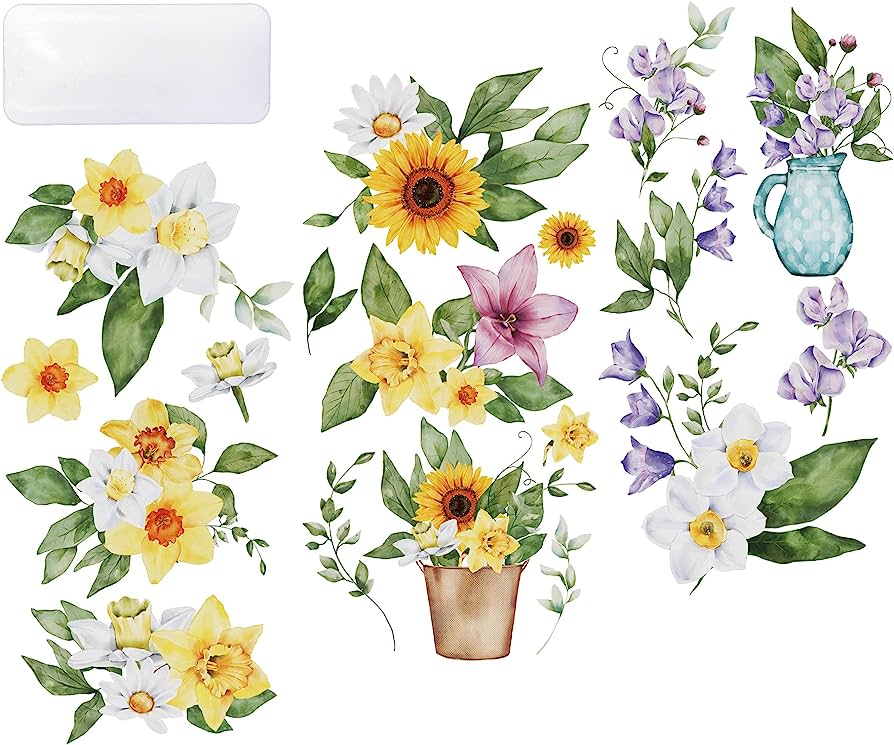 Country Flowers, Cottagecore, Watercolor - Clip Art Library