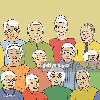 Elderly People Pension Png Old People Clip Art Free Clip Art Library