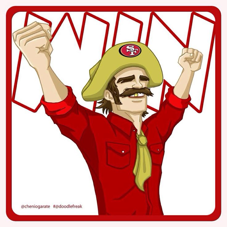 San Francisco 49ers Fan Art - Celebrating Victory in Style